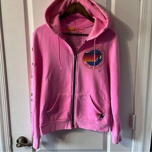 Aviator Nation Pink Hoodie